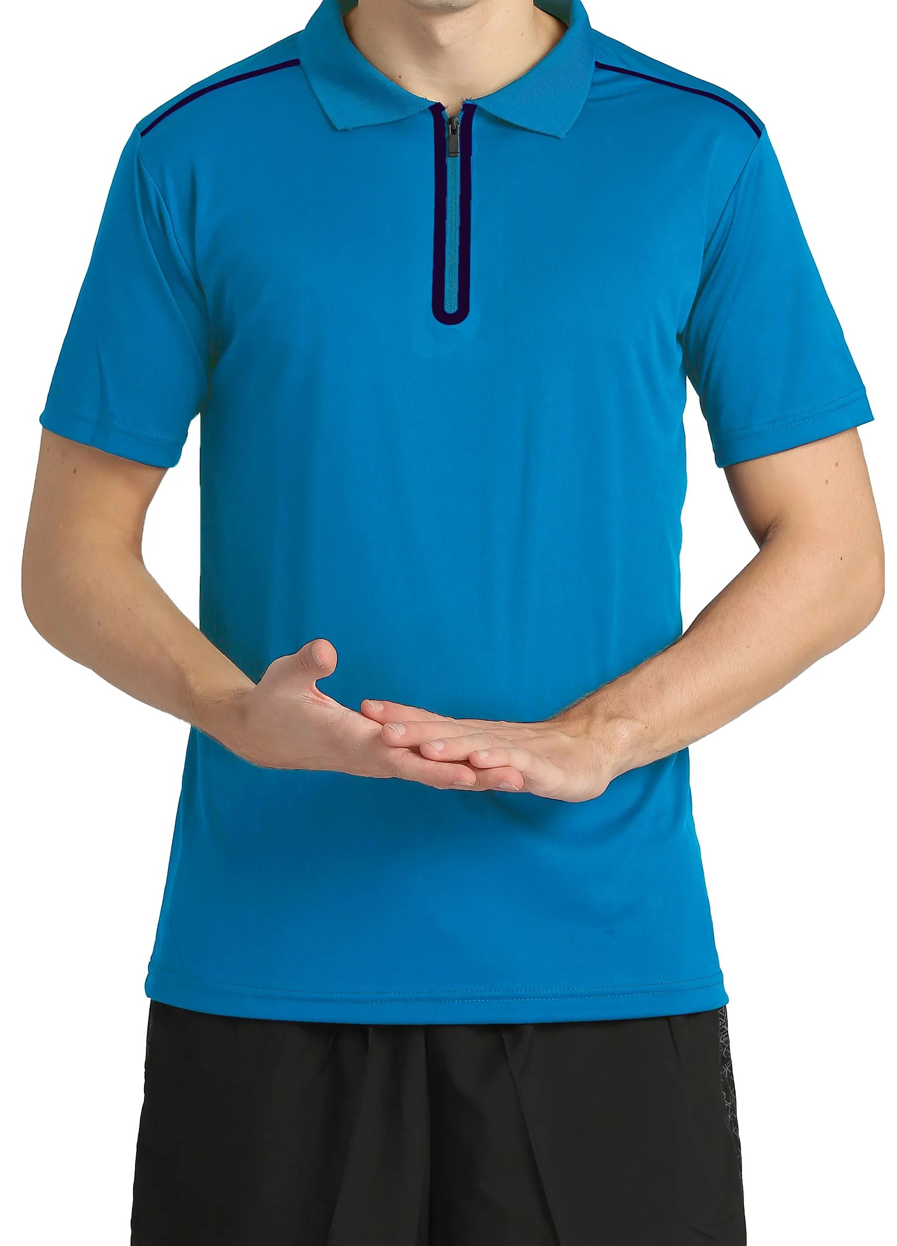 4POSE Men's Moisture Wicking Quick Dry Golf Workout Polo Shirt (Clearance)