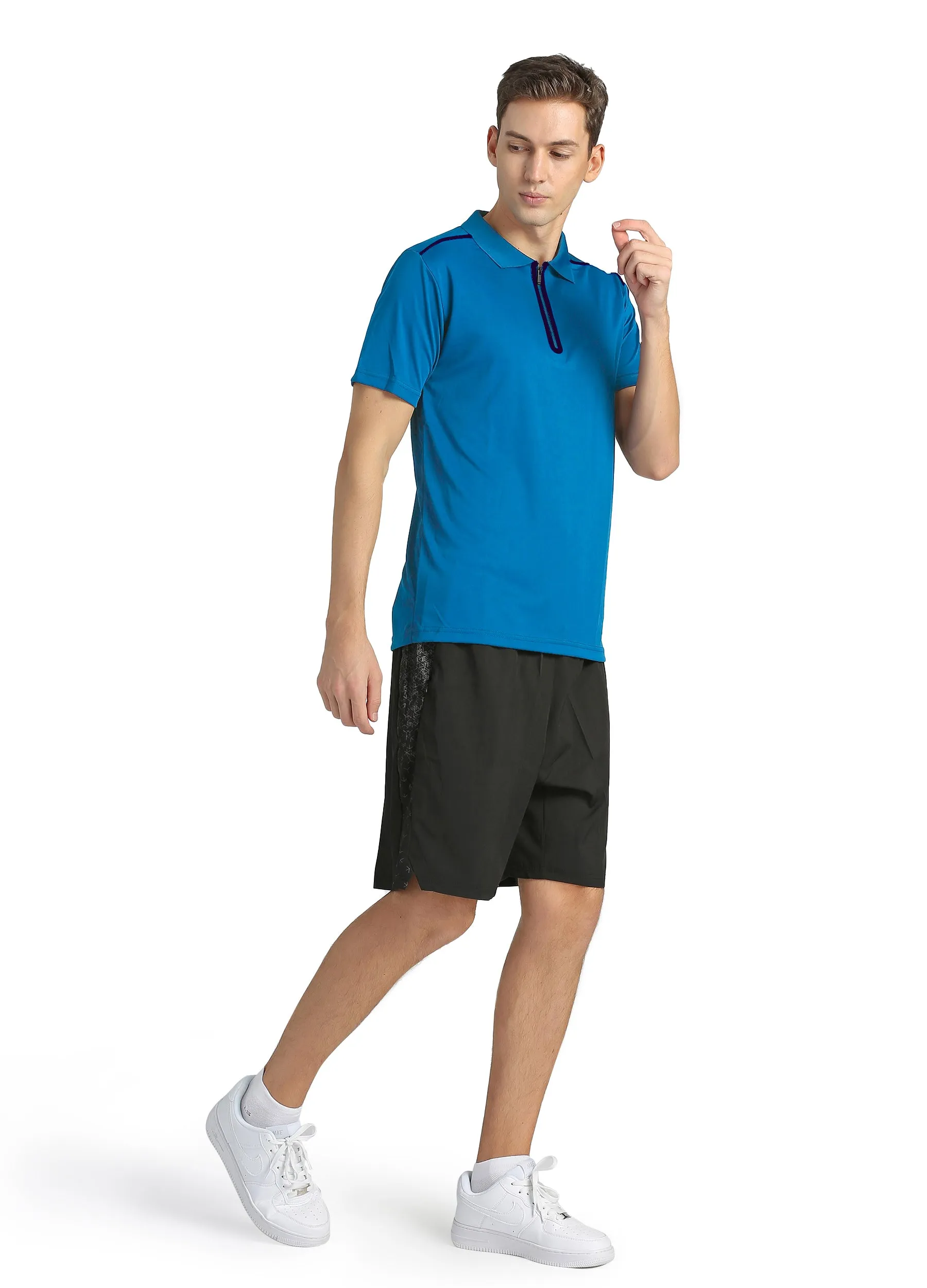 4POSE Men's Moisture Wicking Quick Dry Golf Workout Polo Shirt (Clearance)