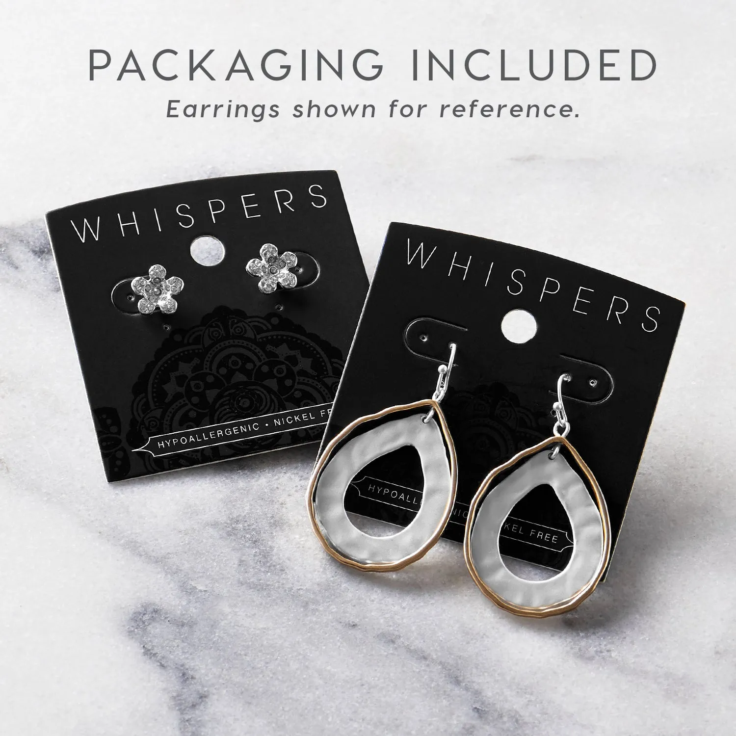Abalone Circle with Gold Design Earrings