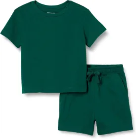 Amazon Essentials Boys and Toddlers' T-Shirt and Shorts Set