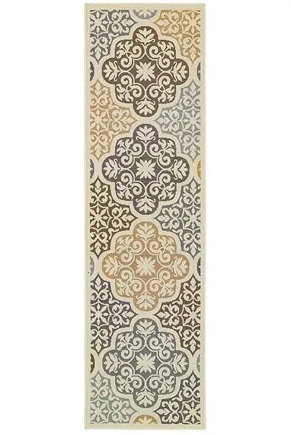 Bali 4904W Ivory/ Grey Rug