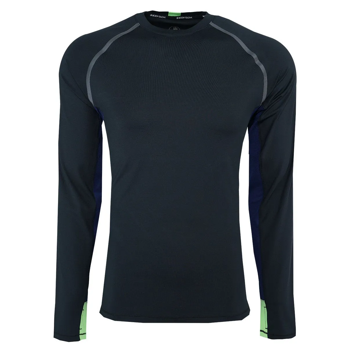Body Glove Men's L/S Performance Crew Shirt
