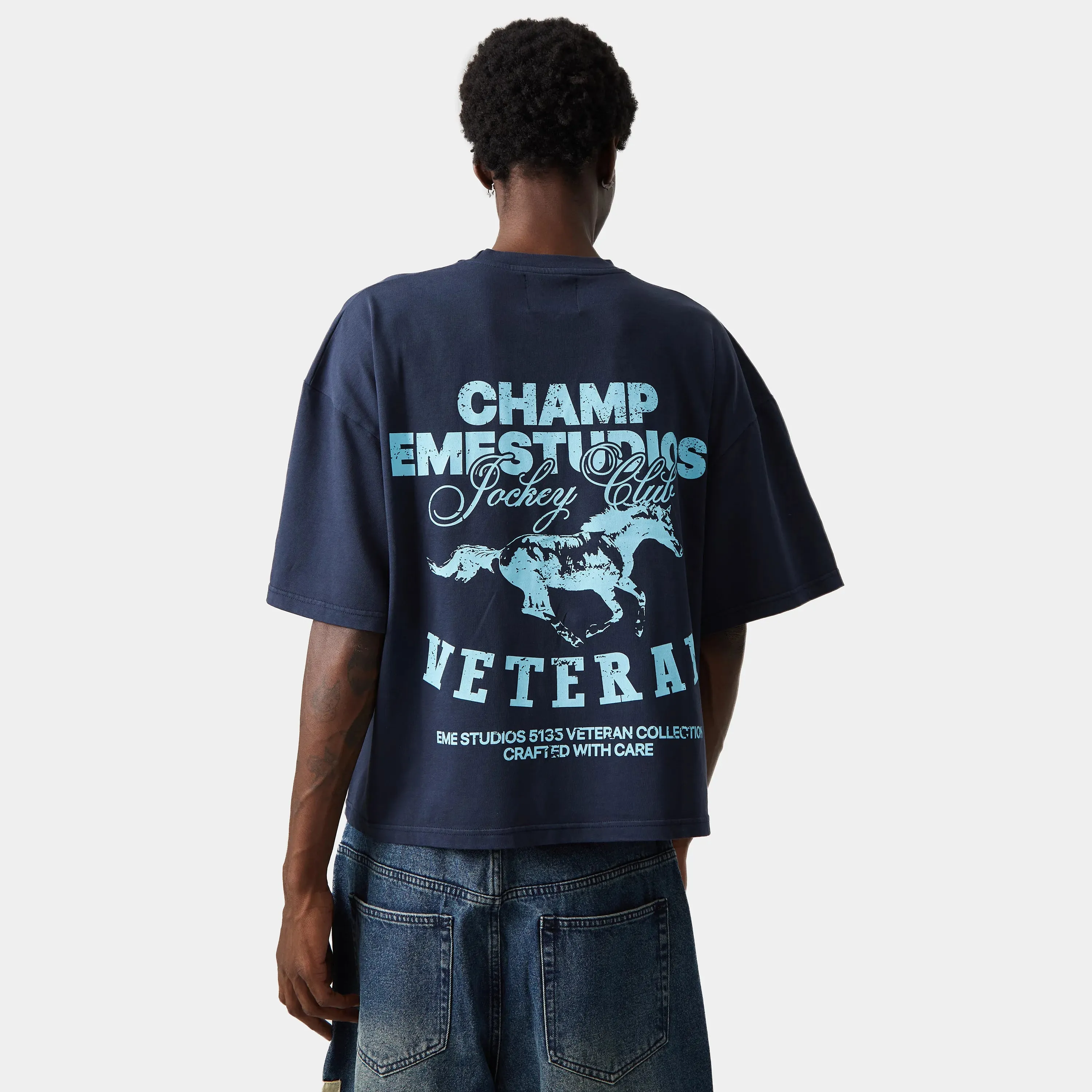 Champ Navy Oversized Tee