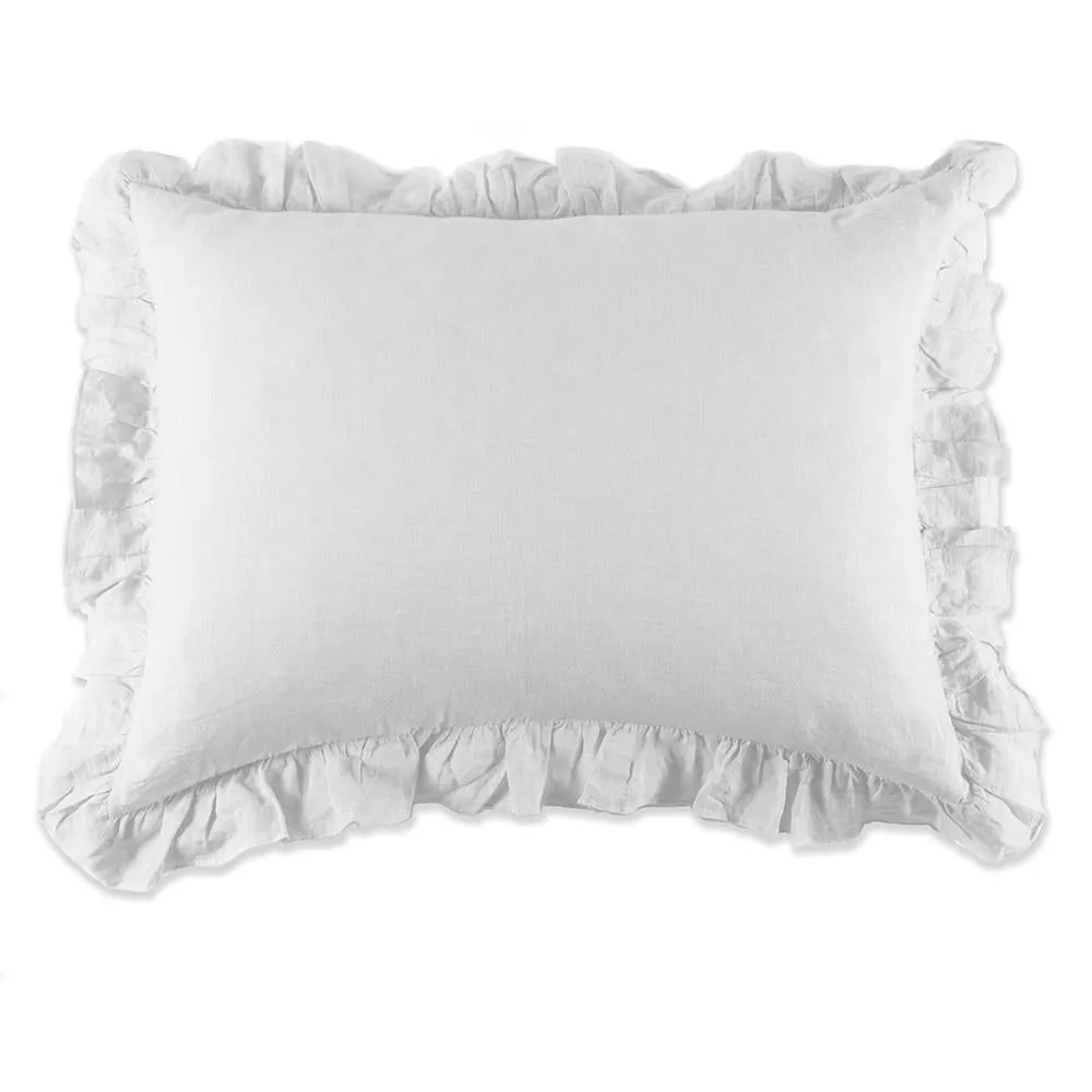 Charlie White Bedding by Pom Pom at Home