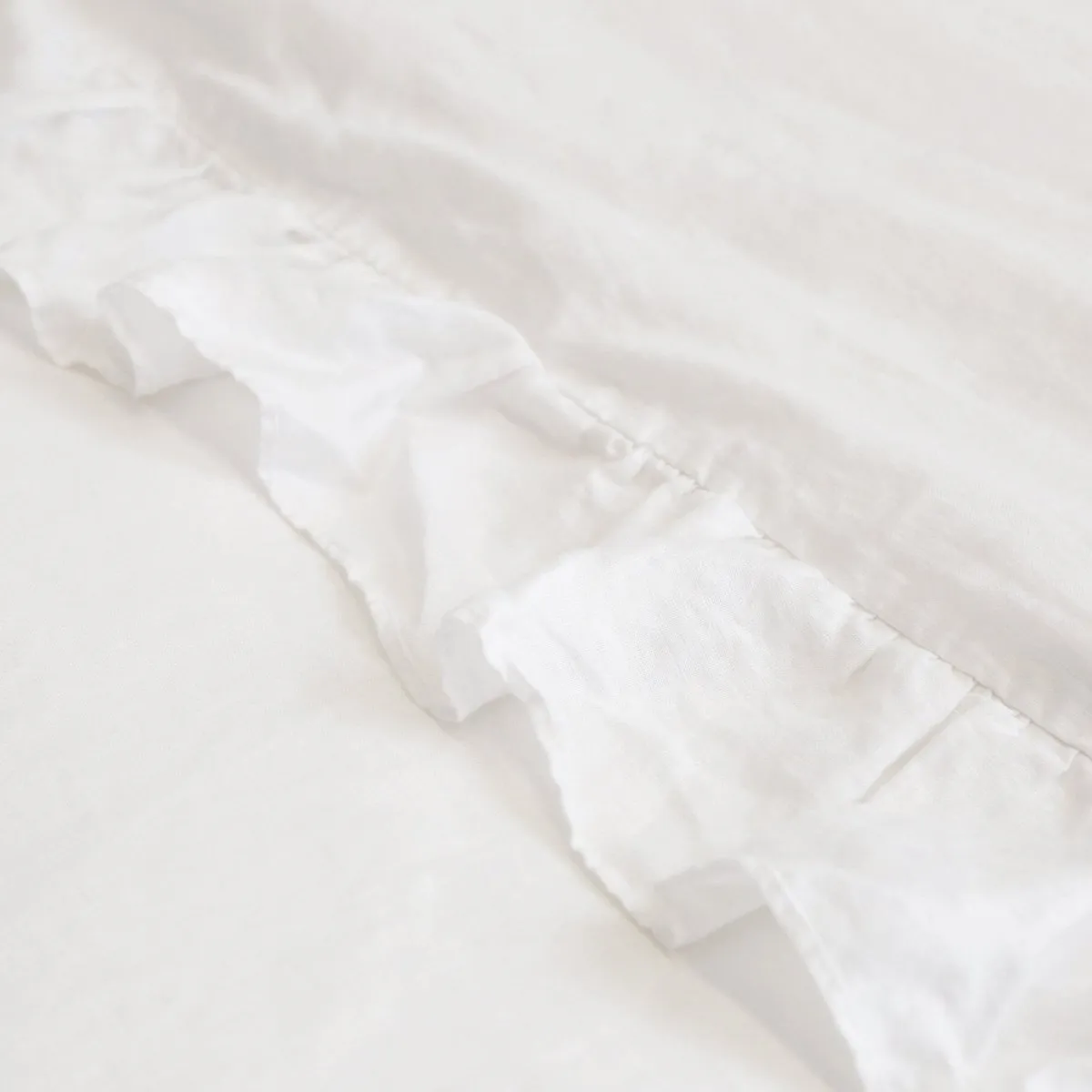 Charlie White Bedding by Pom Pom at Home