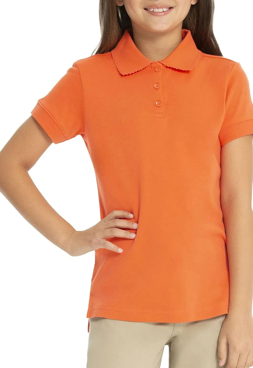 Classroom Girls' Feminine Fit Polo