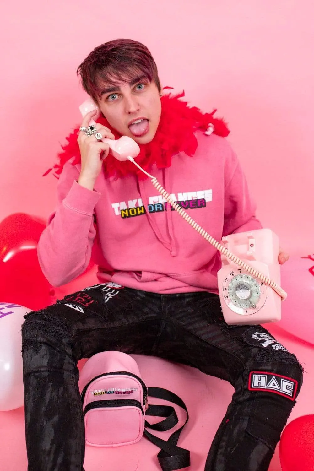 Colby Brock: Take Chances Hoodie Valentines Day Edition