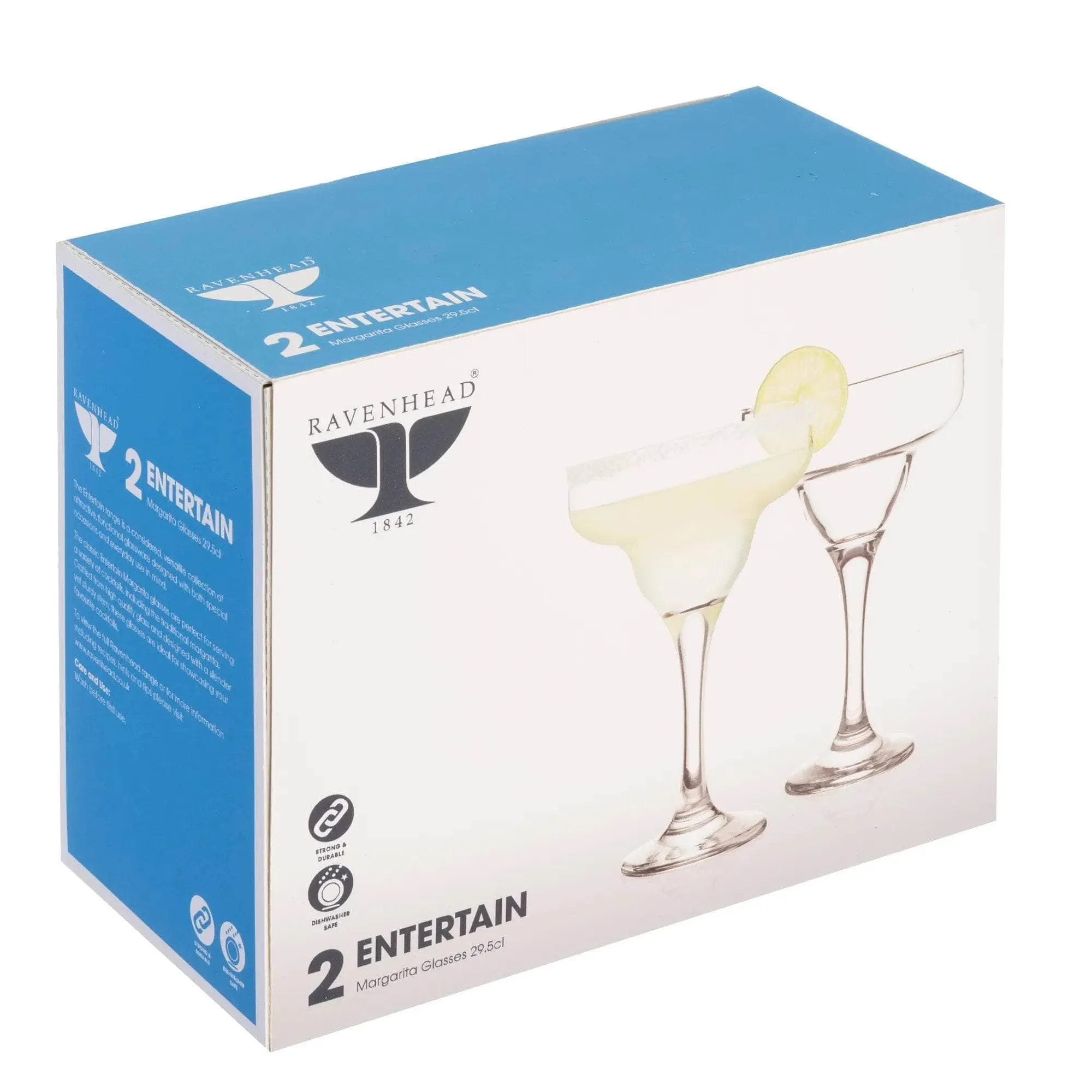 Entertain Margarita Glasses Set Of 2
