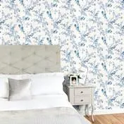 Forsythia Seaspray Wallpaper