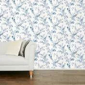 Forsythia Seaspray Wallpaper