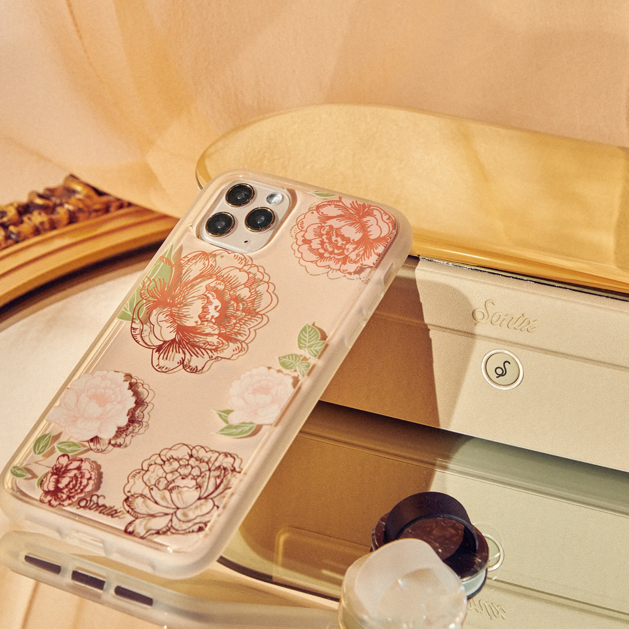 French Rose iPhone Case