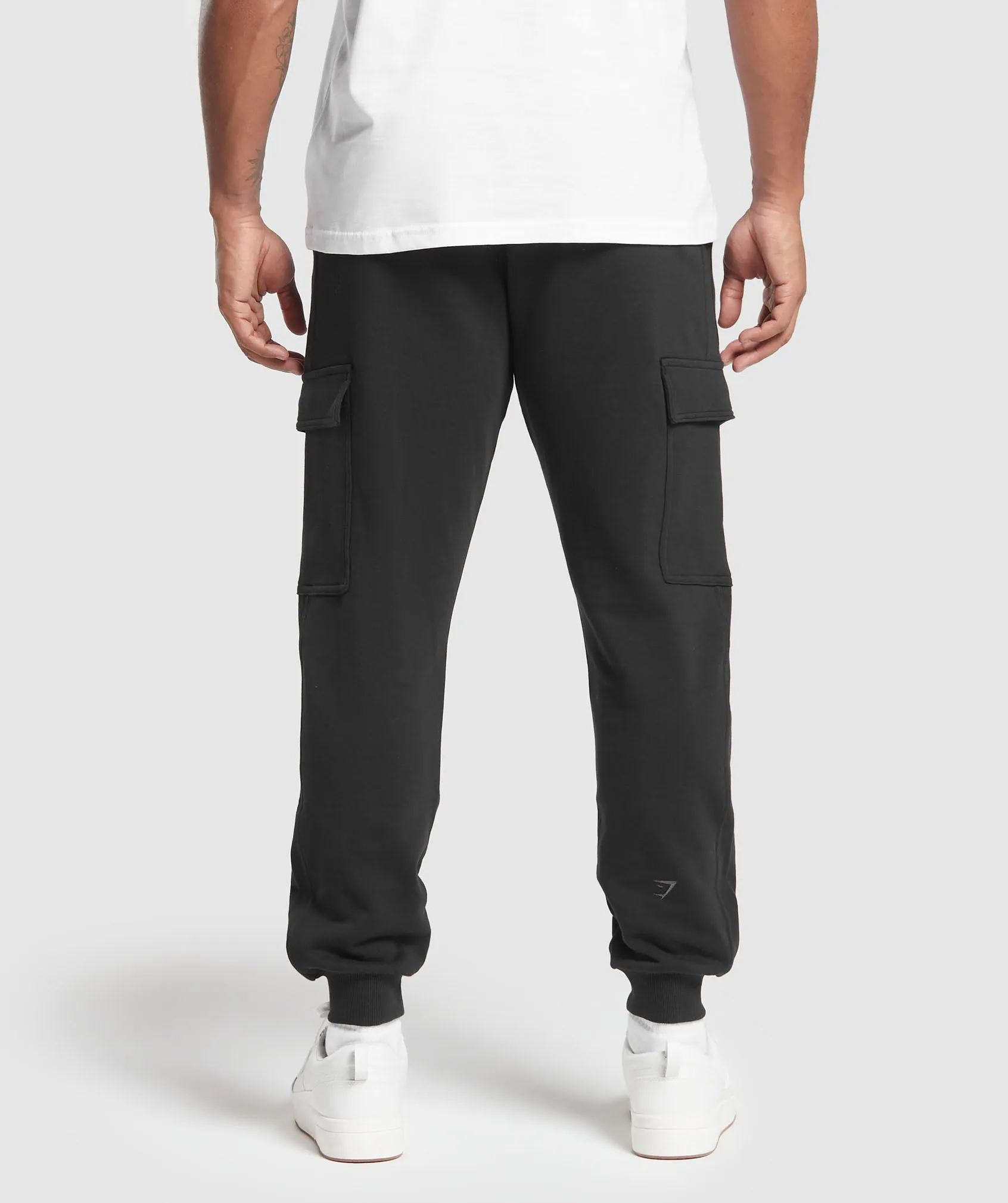 Gymshark Rest Day Essentials Black Cargo Joggers - Cozy and Stylish Athletic Wear