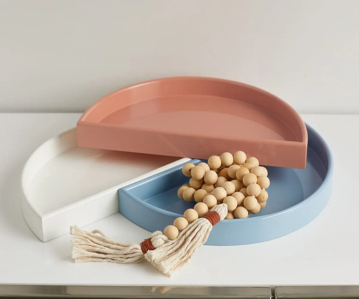 Half Moon Tray - Peach
