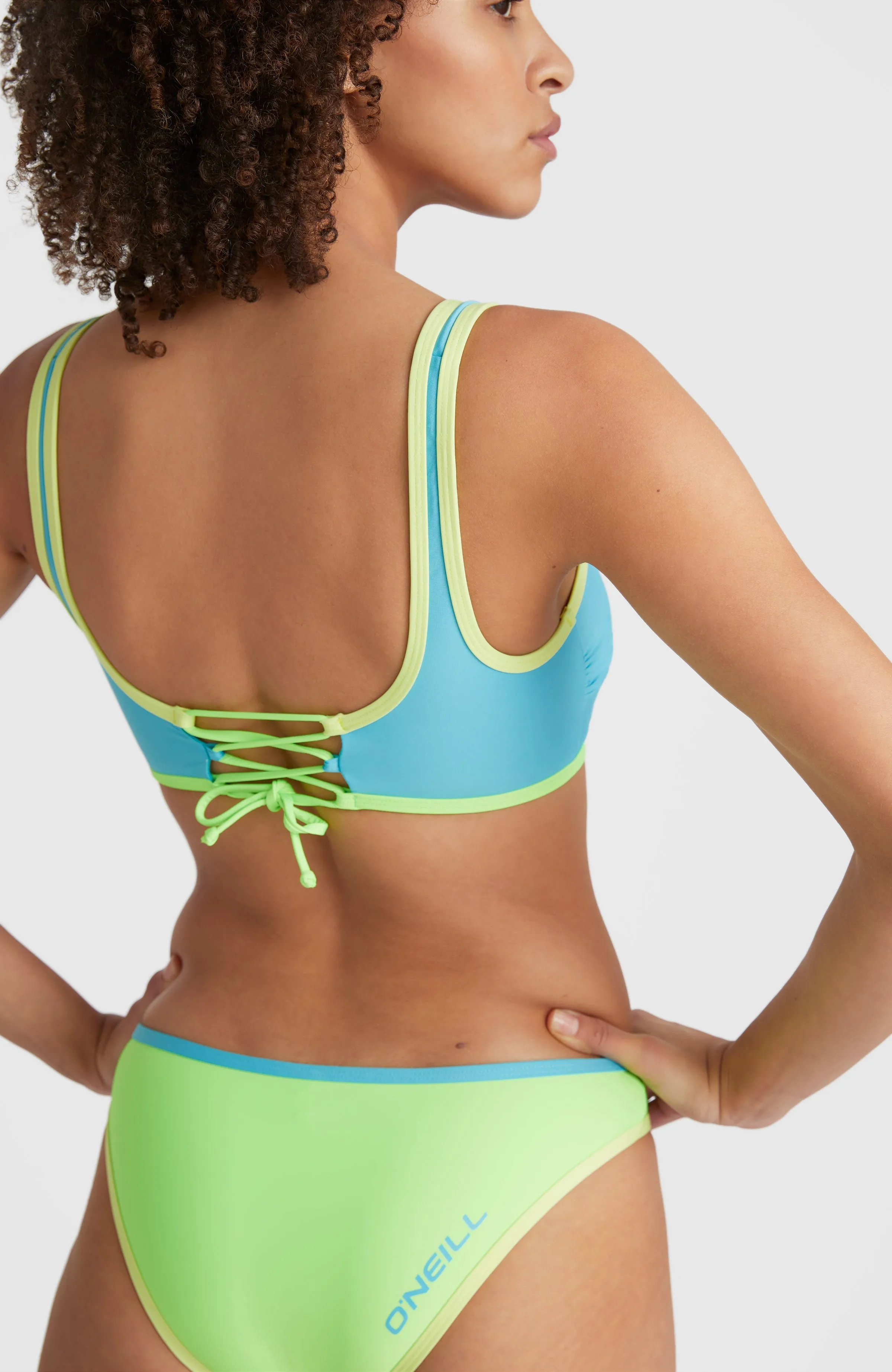 Iris Cruz Bikini Set | Bachelor Button Colour Block