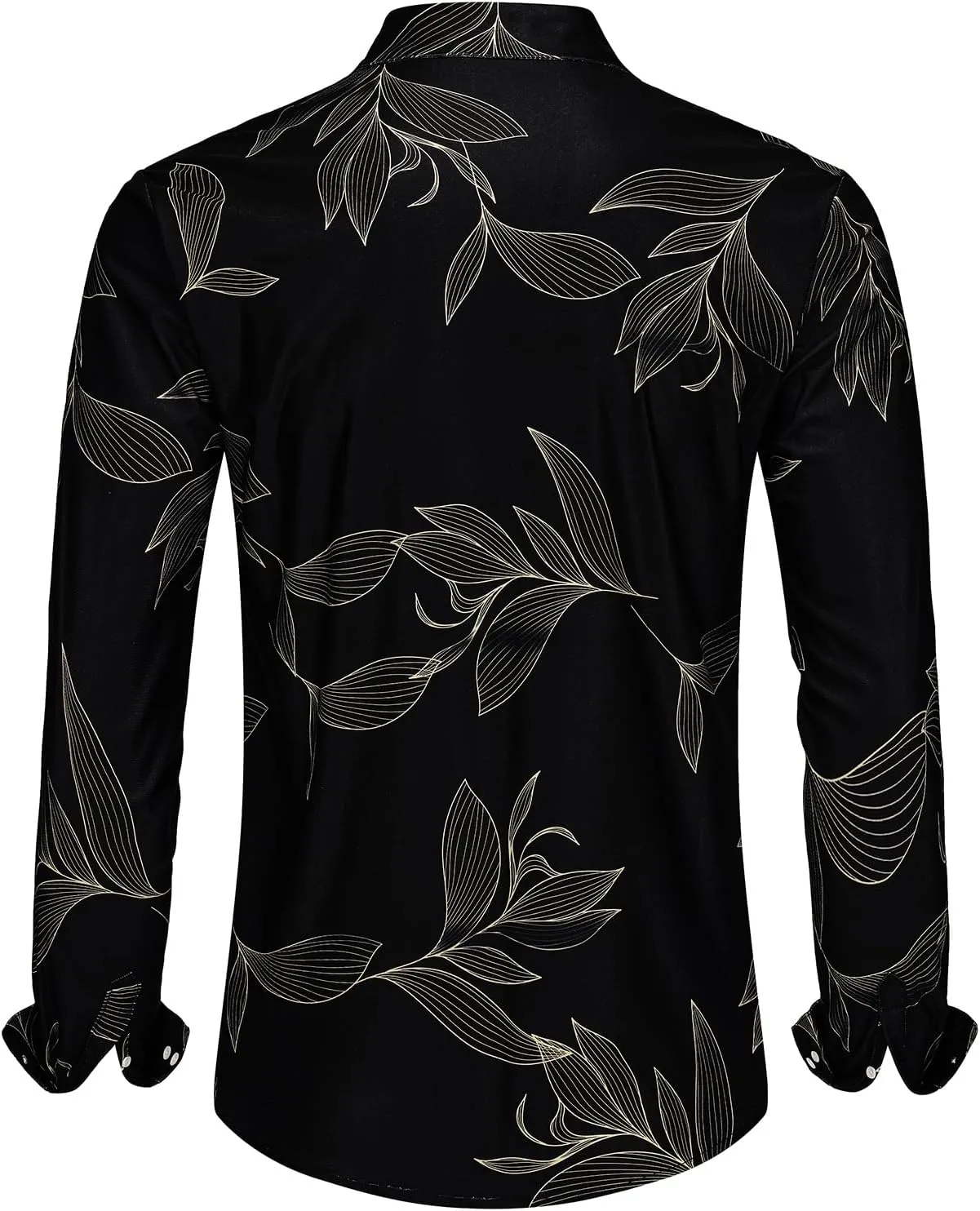 KYKU Mens Long Sleeve Shirt: Fashion Button Down Casual Shirts for Men with Pocket