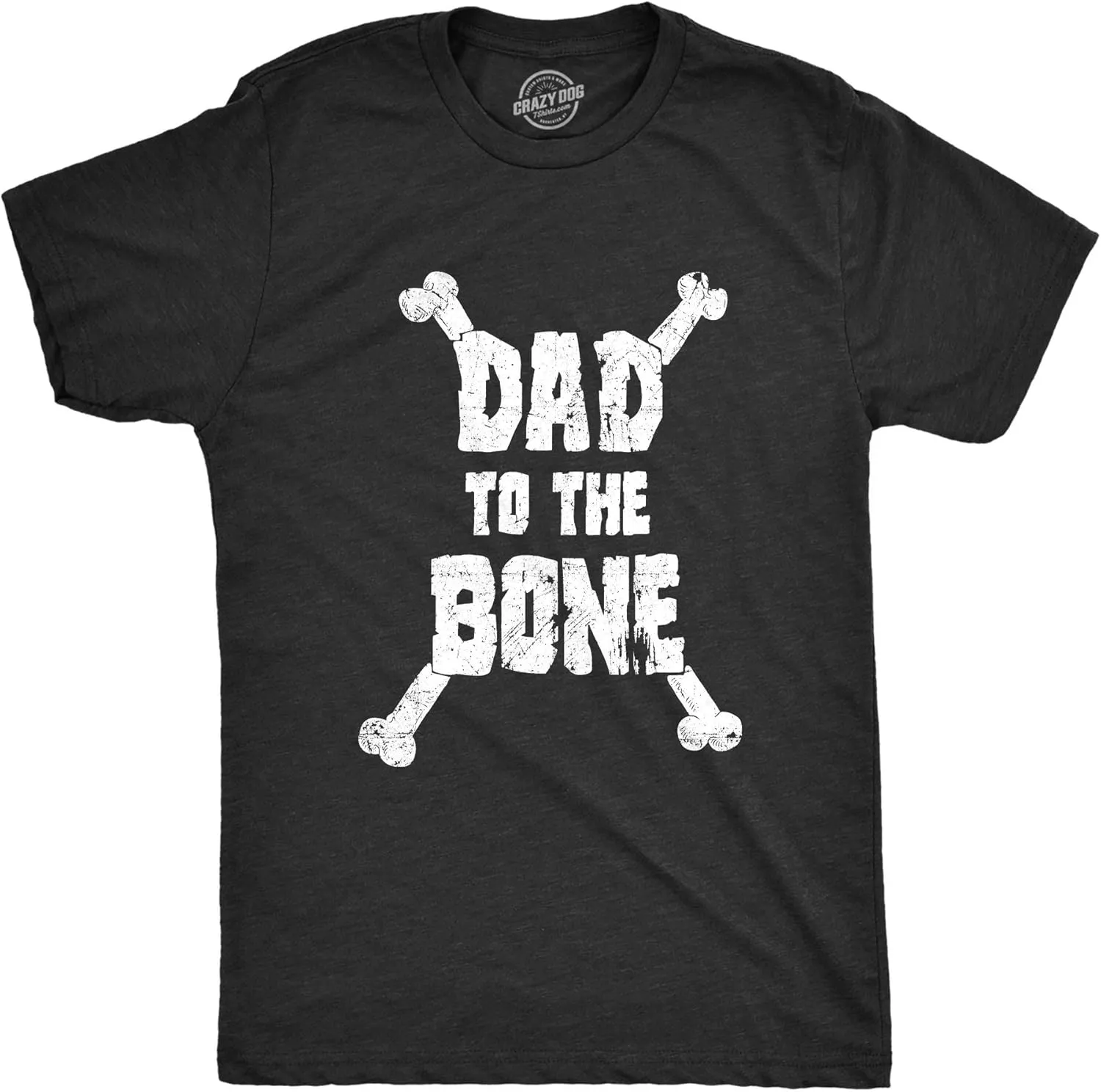 Mens Dad to The Bone Funny Music Parody Fathers Day T Shirt Cool Tee Idea