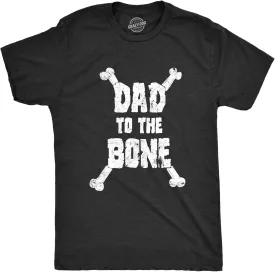 Mens Dad to The Bone Funny Music Parody Fathers Day T Shirt Cool Tee Idea