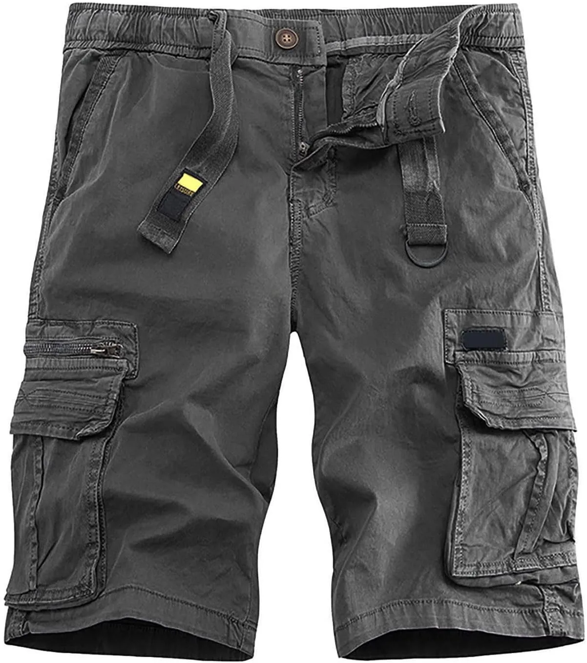 Mens Summer Cargo Shorts Casual Lightweight Outdoor Beach Shorts Loose Fit Walking Big and Tall Pants for Vacation