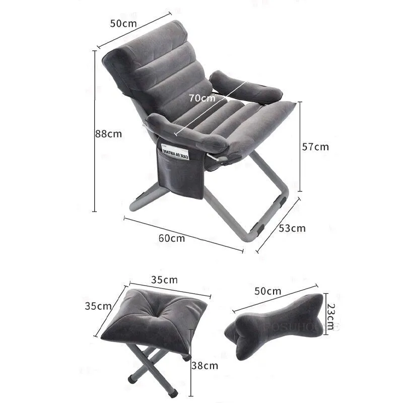 Modern Simple Home Foldable Lounge Chair