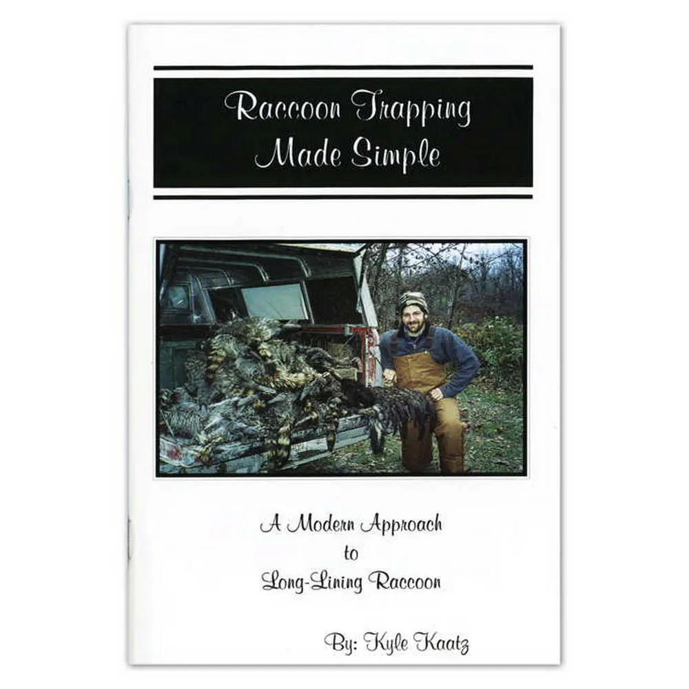 Raccoon Trapping Made Simple Book