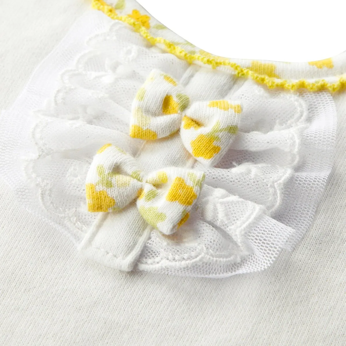 Ribbon and Lace Bib