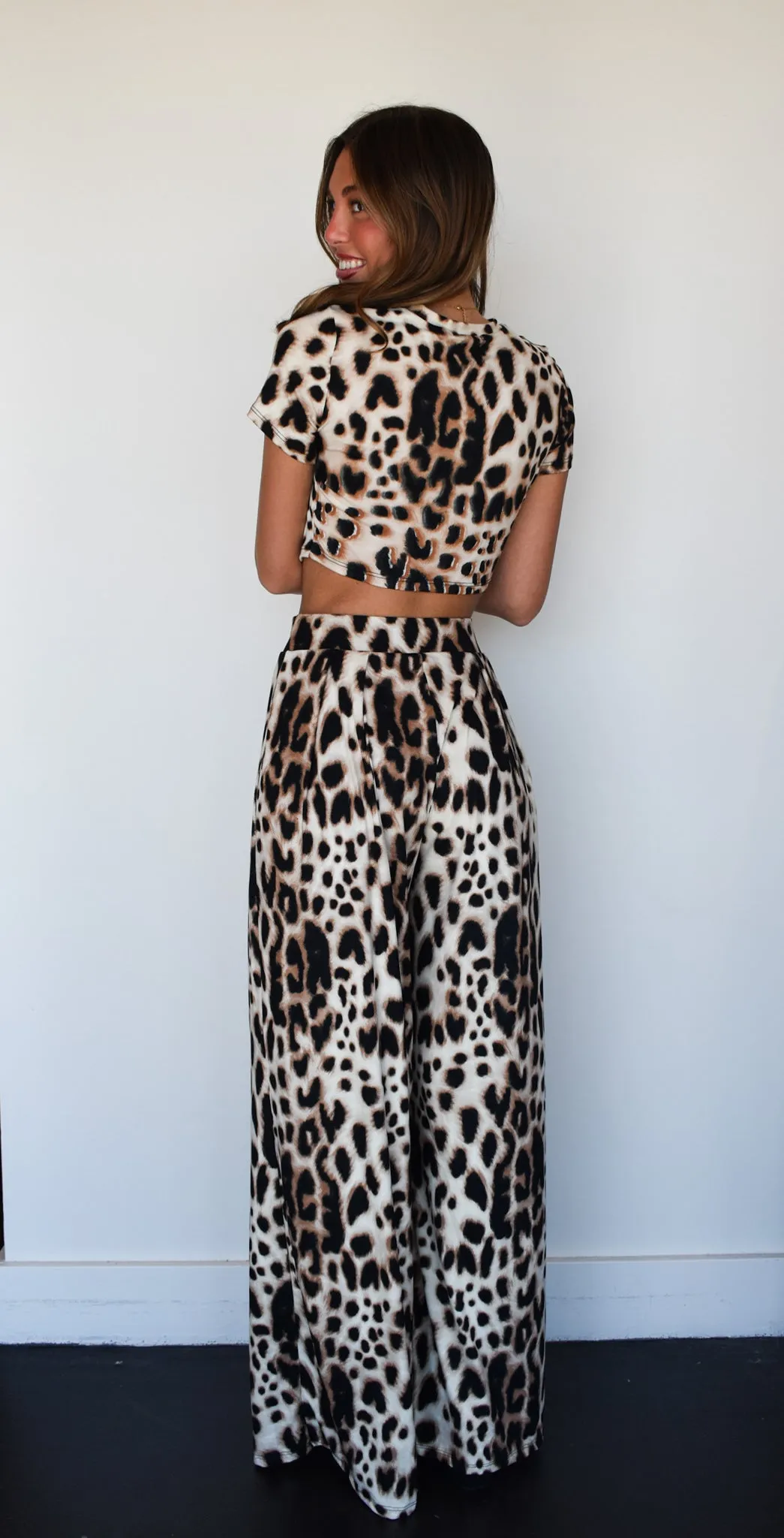 She's Fierce Leopard Lounge Set