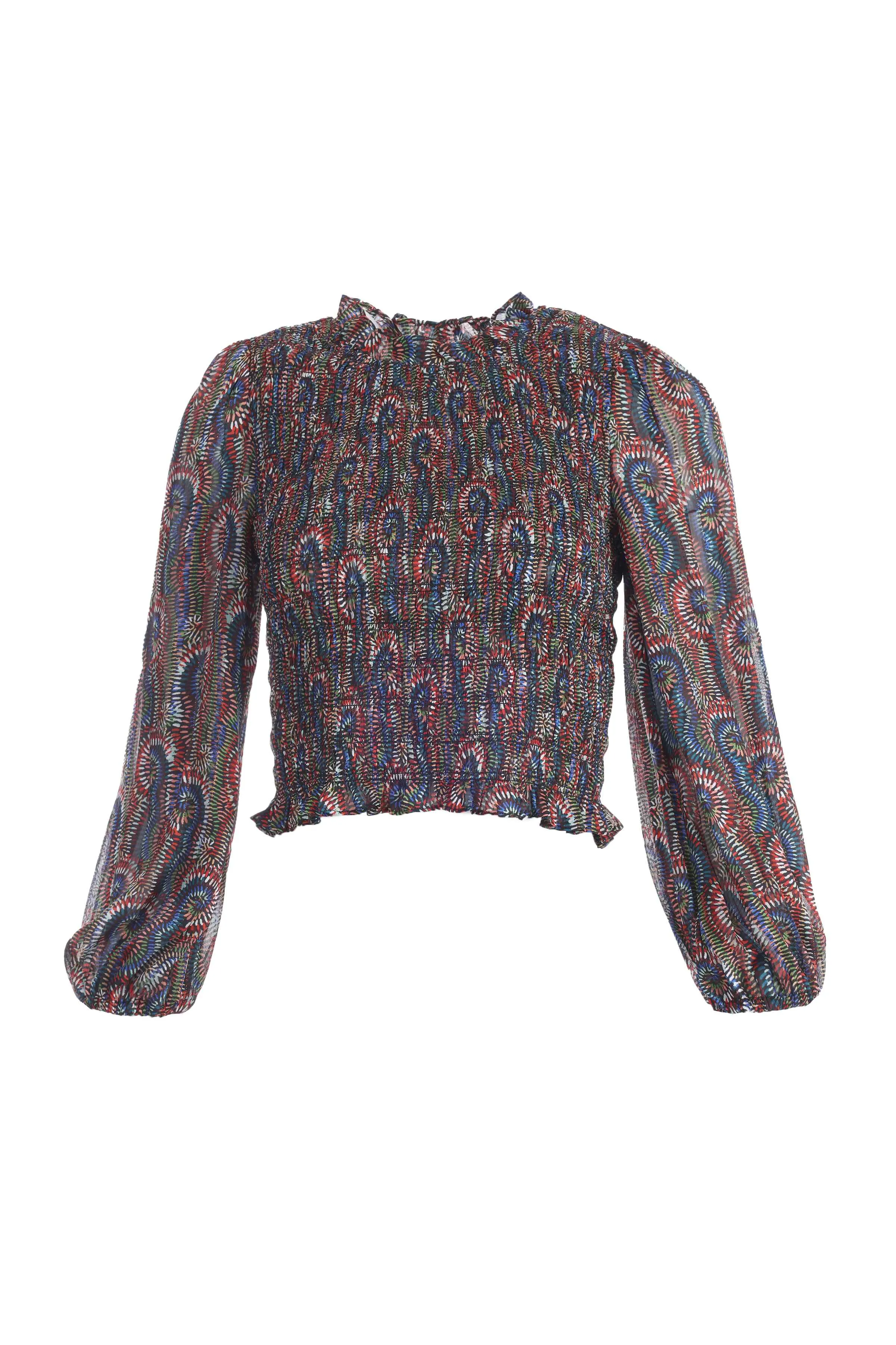 Swirls and Strangers Loretta Top